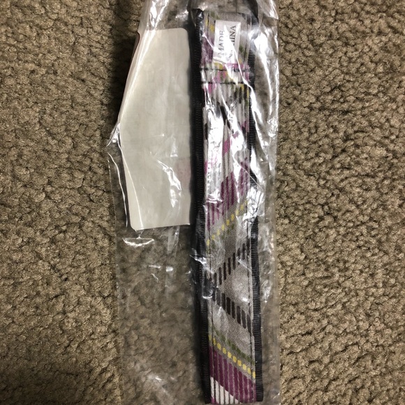 Thirty One Wristlet Key Fob Painted Floral Plaid N - Picture 2 of 2